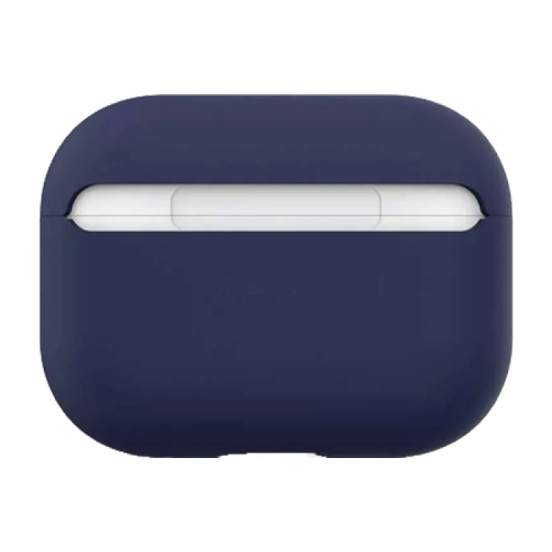 Чехол силиконовый для Airpods Pro (синий)