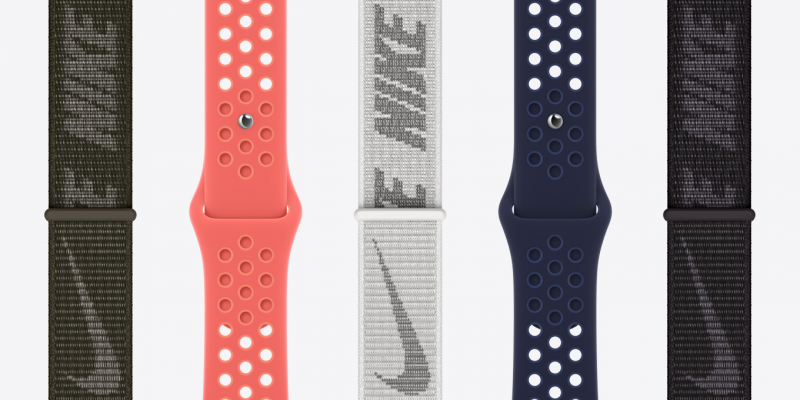 Ремешок Apple Watch Nike Silicon Loop 38mm (Фиолетовый)