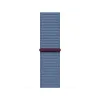 Apple Watch Series 9 41mm Silver Aluminum Case Winter Blue Sport Loop