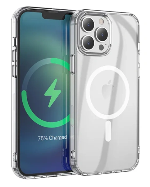 Чехол WIWU Dynamic MagSafe 16 Pro Max (Clear)